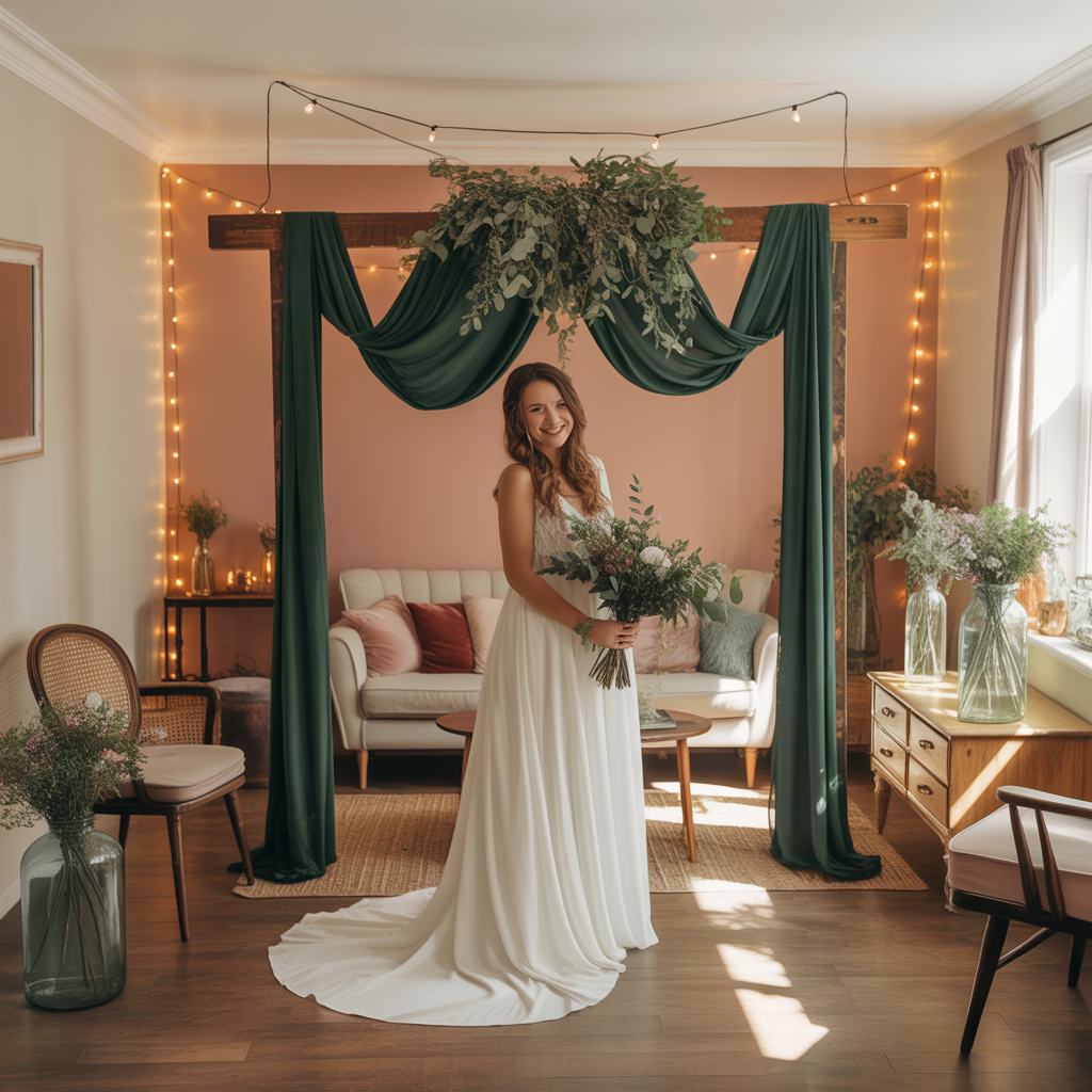 ideas emerald green wedding