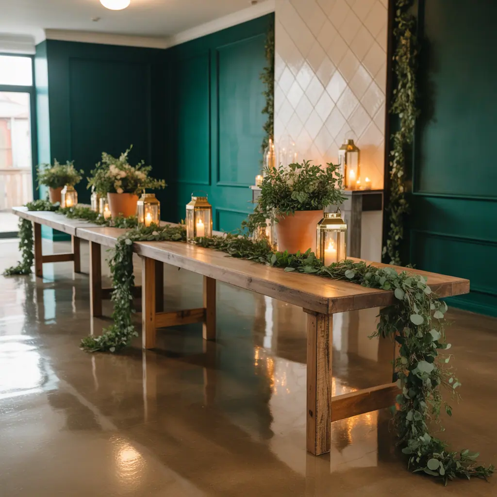 ideas emerald green wedding