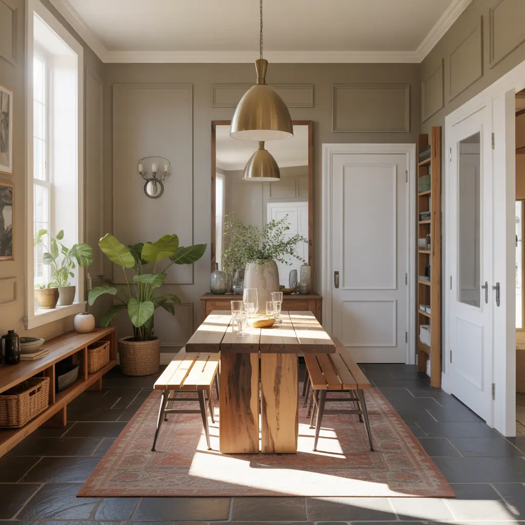 ideas entryway dining room