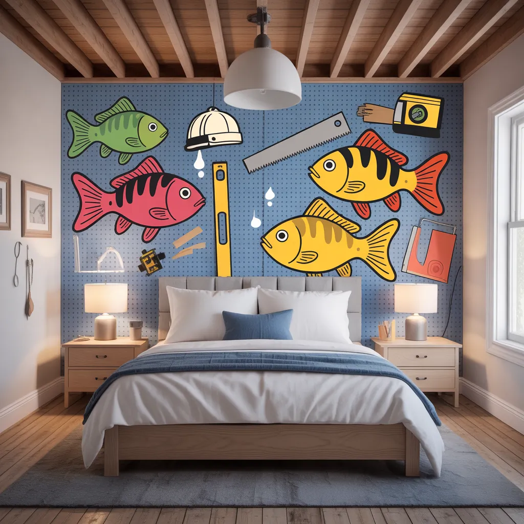 ideas fishing bedroom