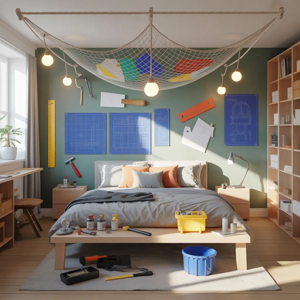ideas fishing bedroom