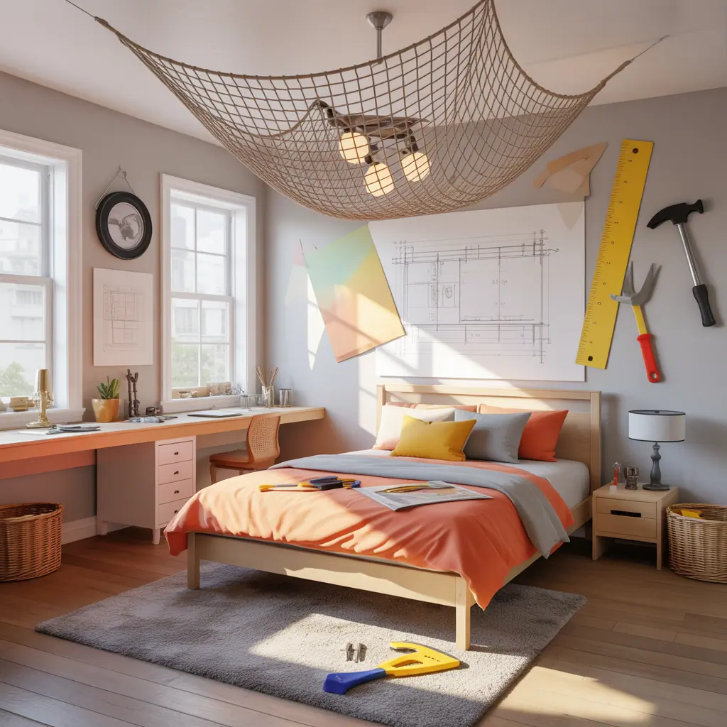 ideas fishing bedroom