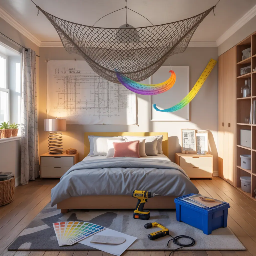 ideas fishing bedroom