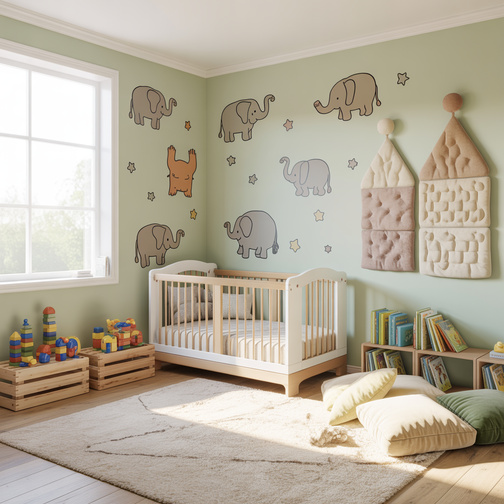 ideas for 1 year old bedroom