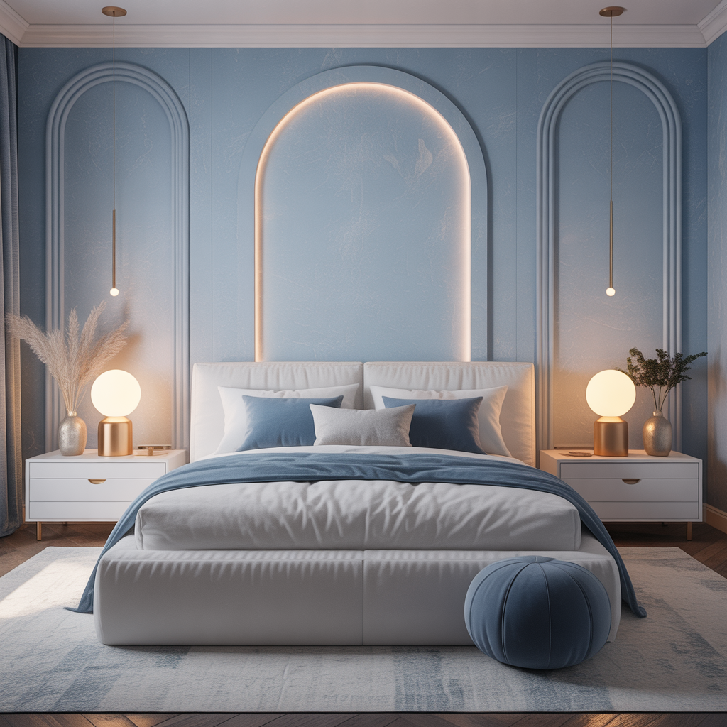 ideas for baby blue bedroom
