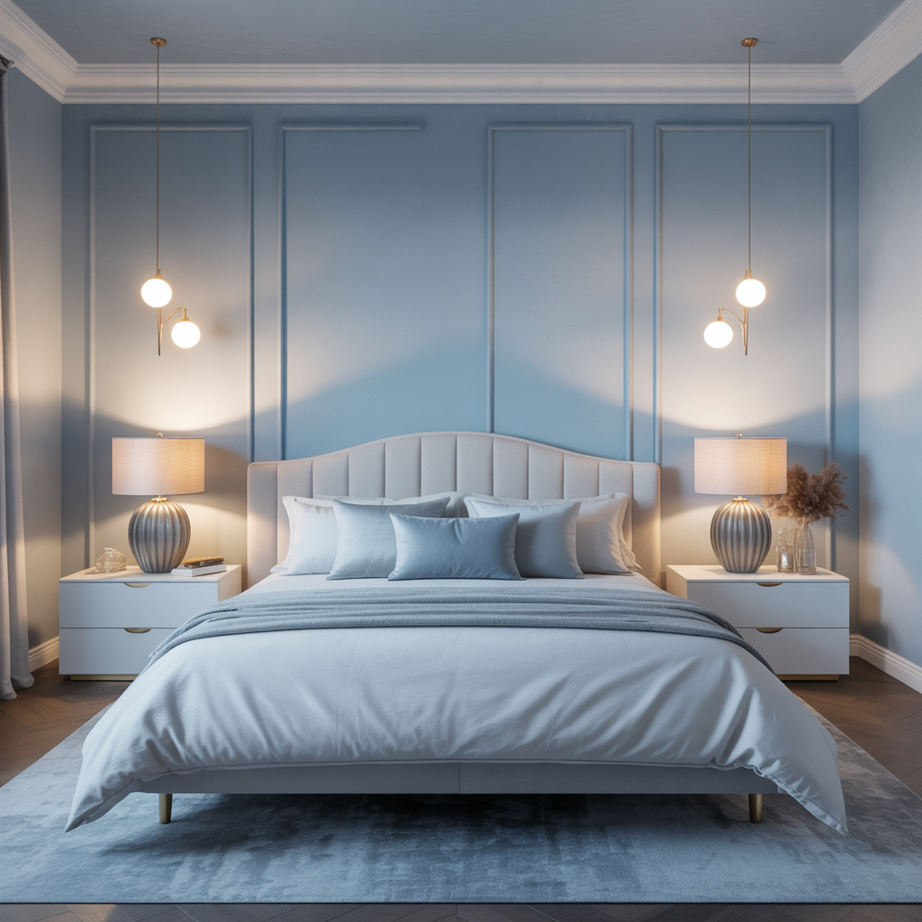 ideas for baby blue bedroom