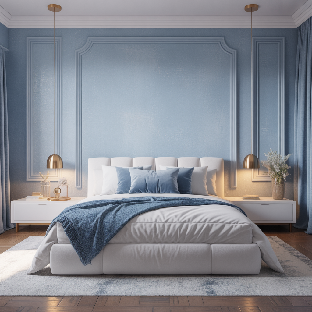 ideas for baby blue bedroom
