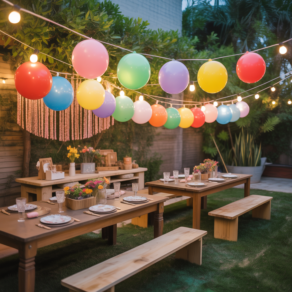 ideas for backyard birthday party