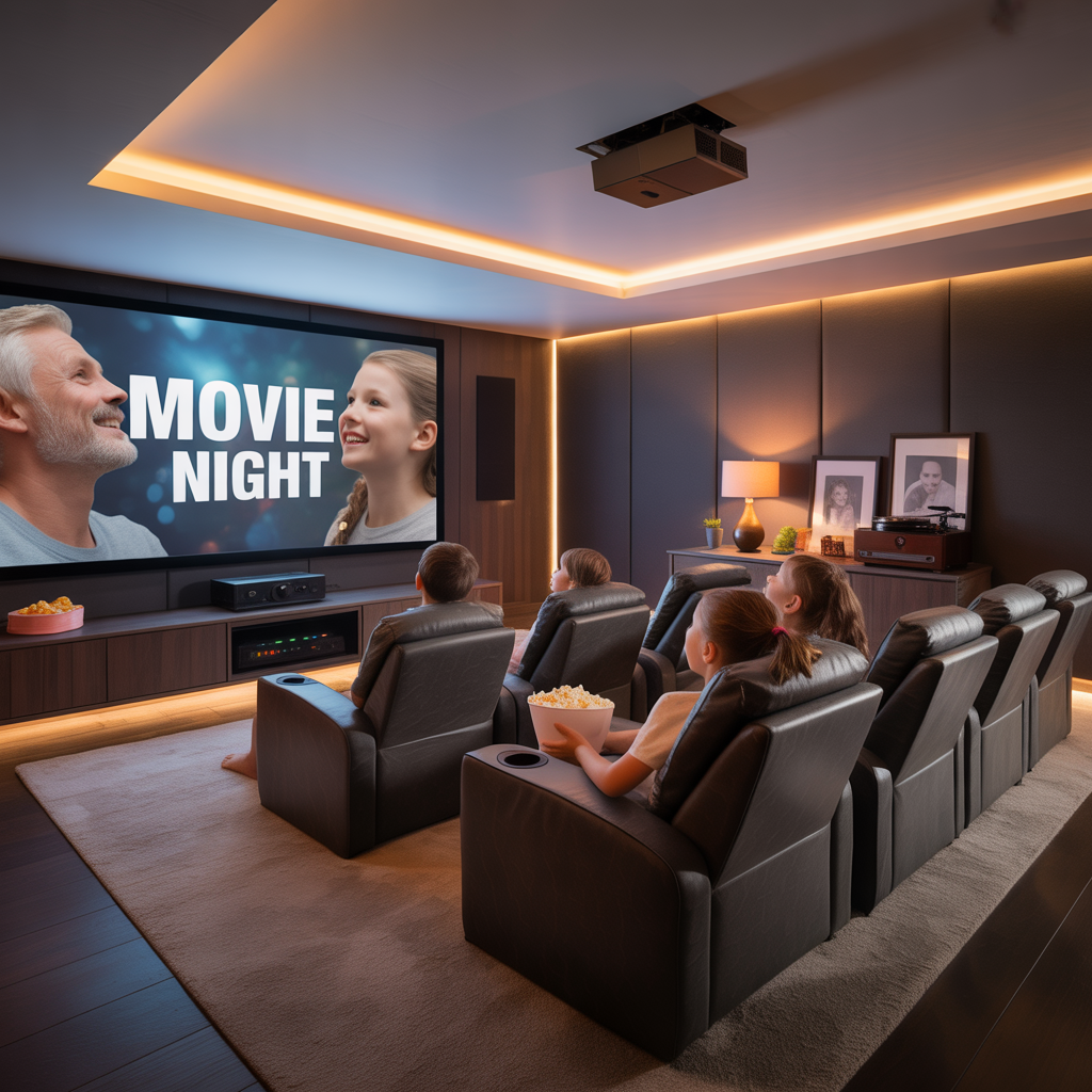 ideas for basement theater