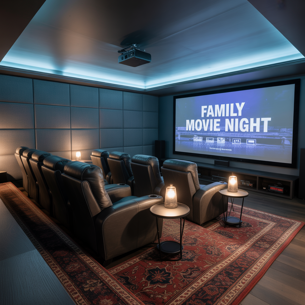 ideas for basement theater