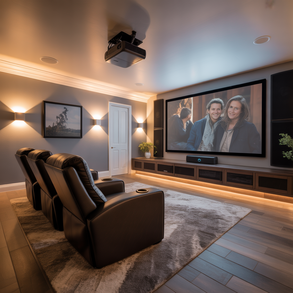 ideas for basement theater