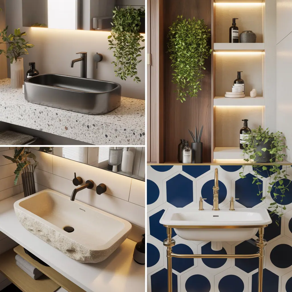 ideas for bathroom sinks