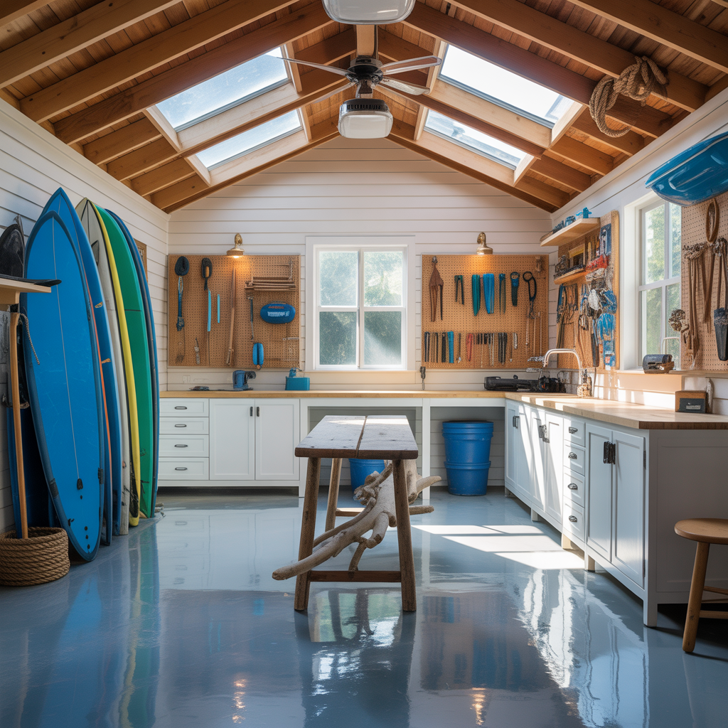 ideas for beach house garage