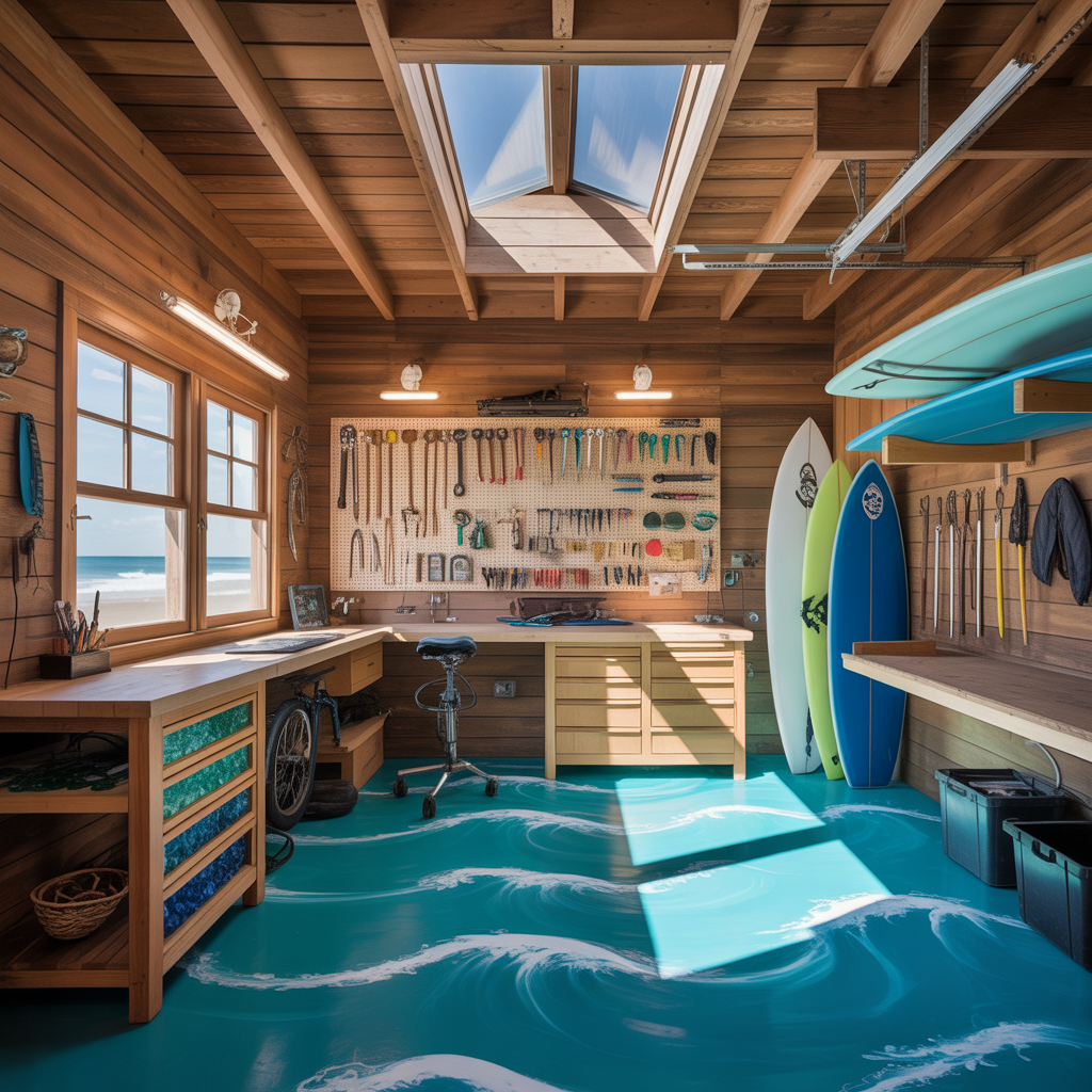 ideas for beach house garage