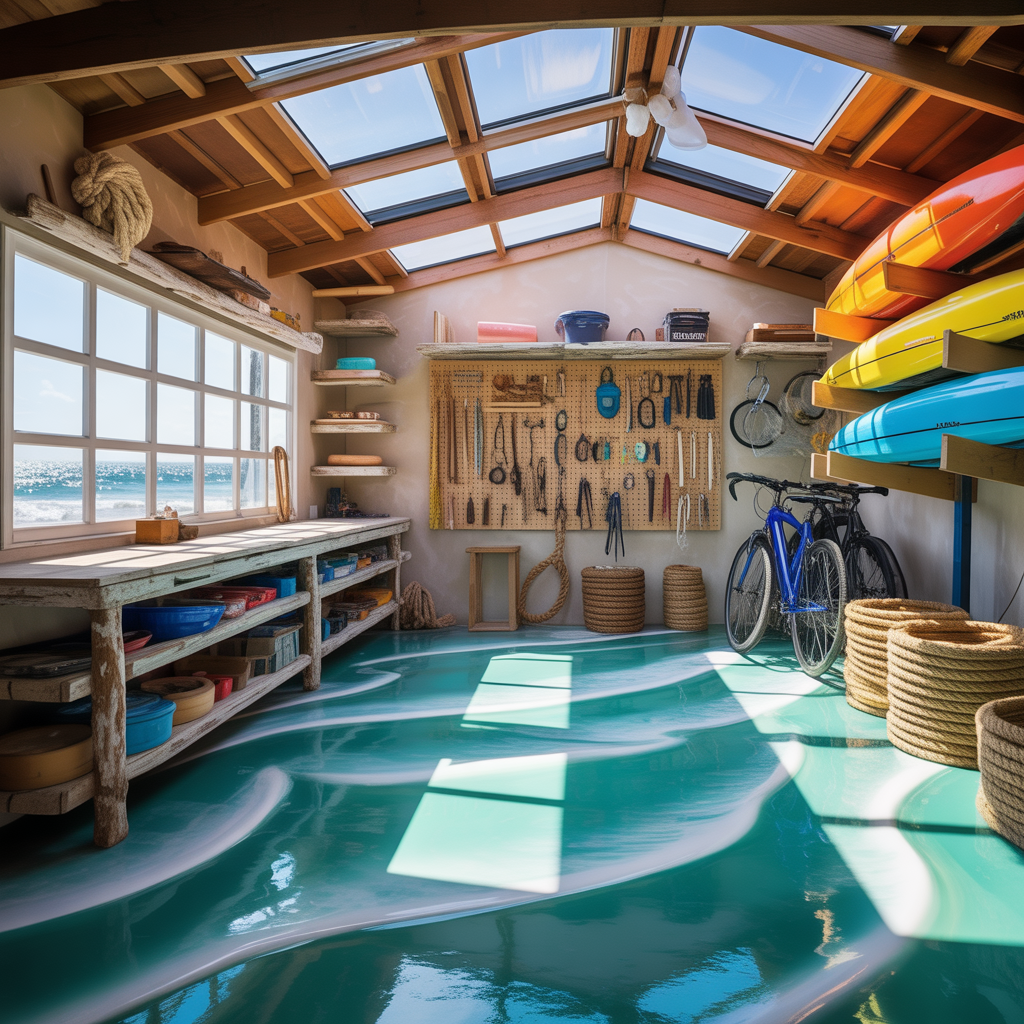 ideas for beach house garage