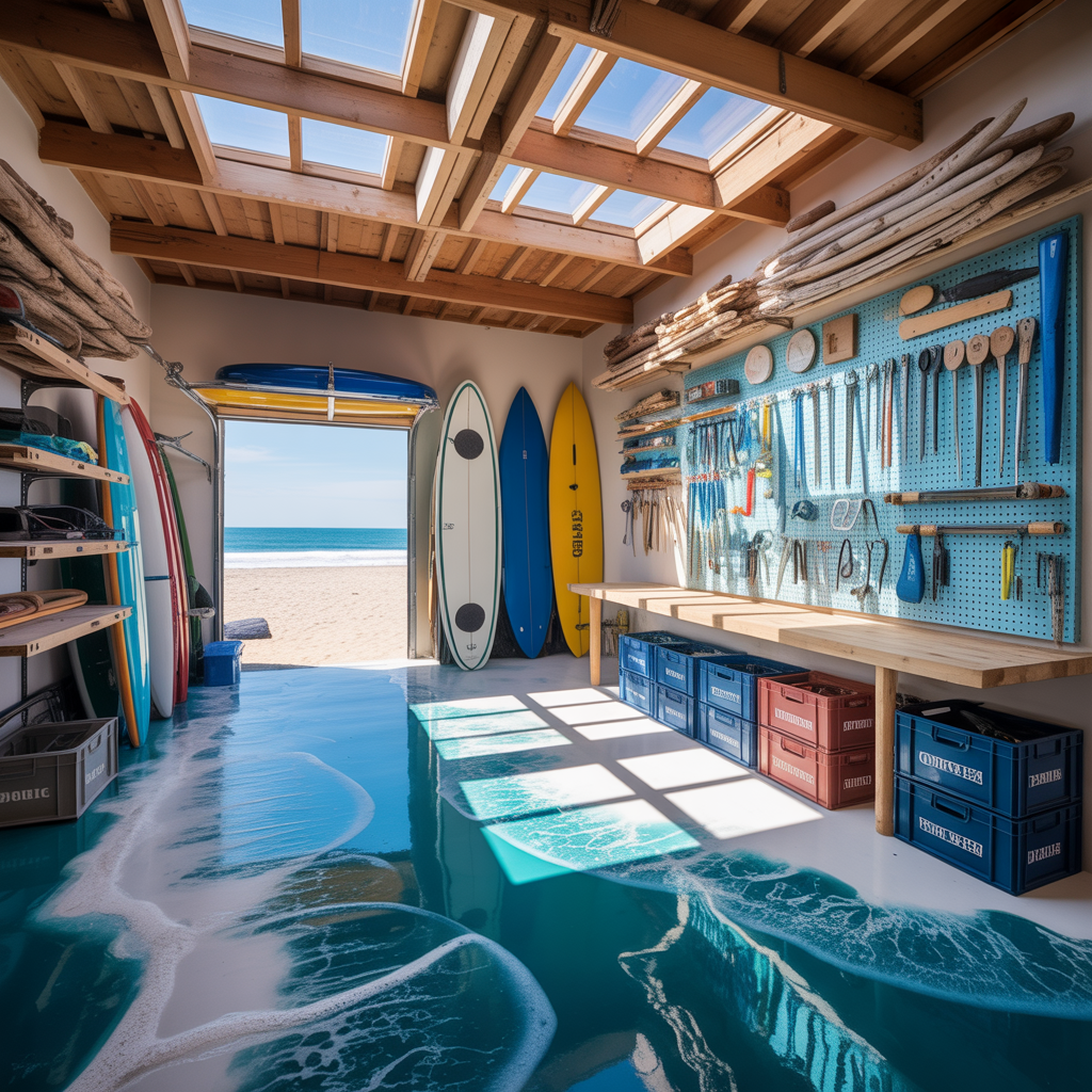 ideas for beach house garage