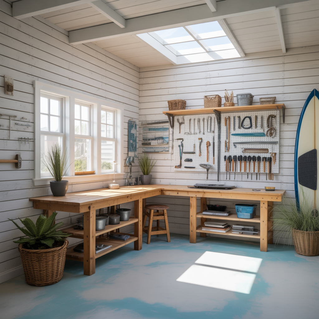 ideas for beach house garage
