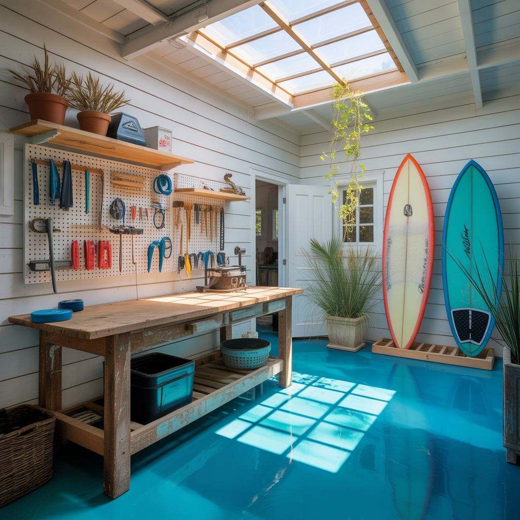 ideas for beach house garage