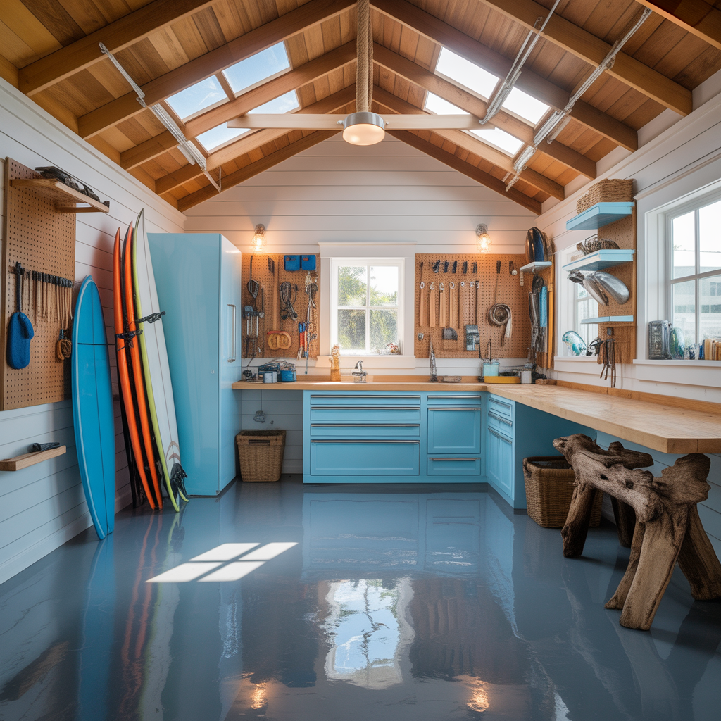 ideas for beach house garage