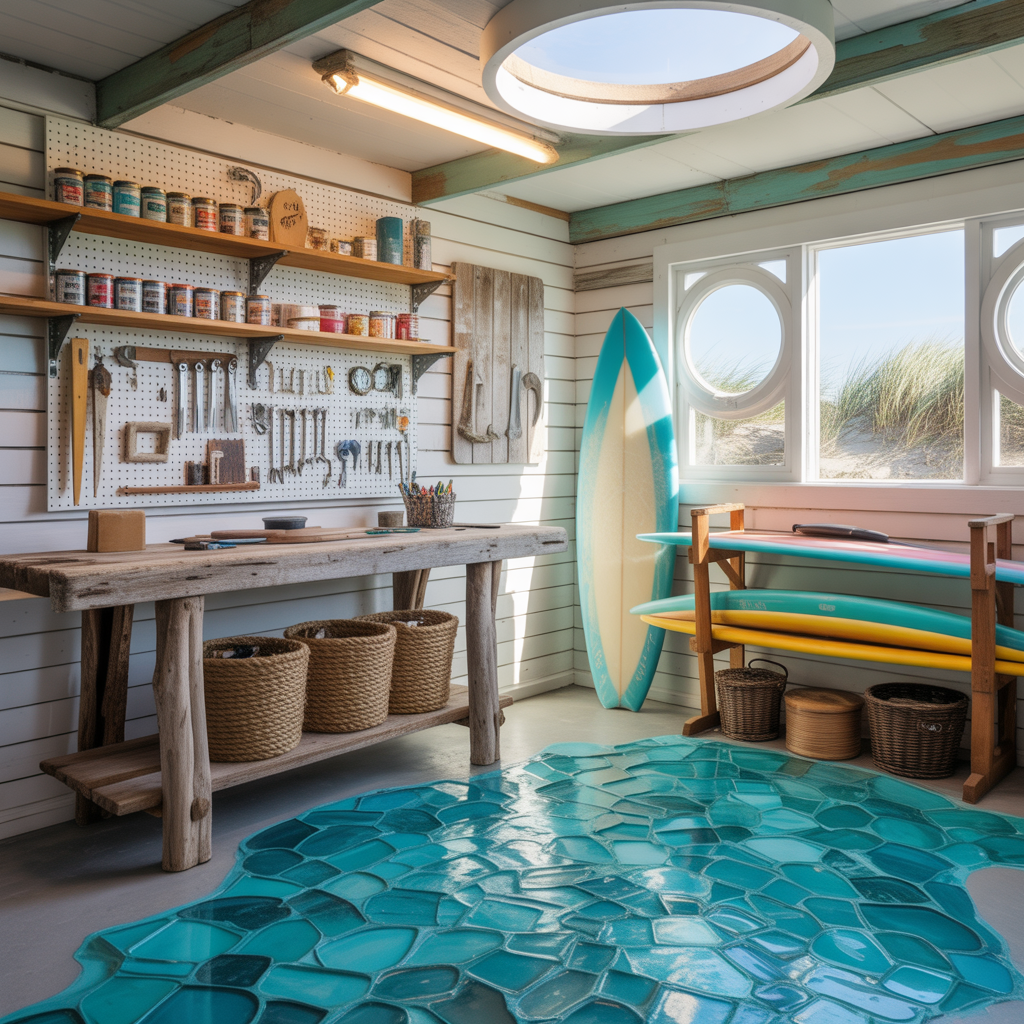 ideas for beach house garage