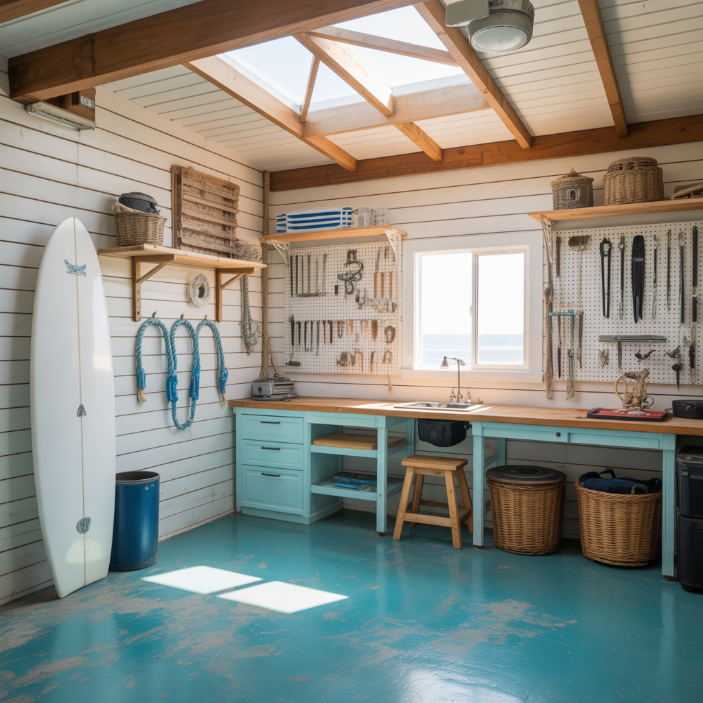 ideas for beach house garage