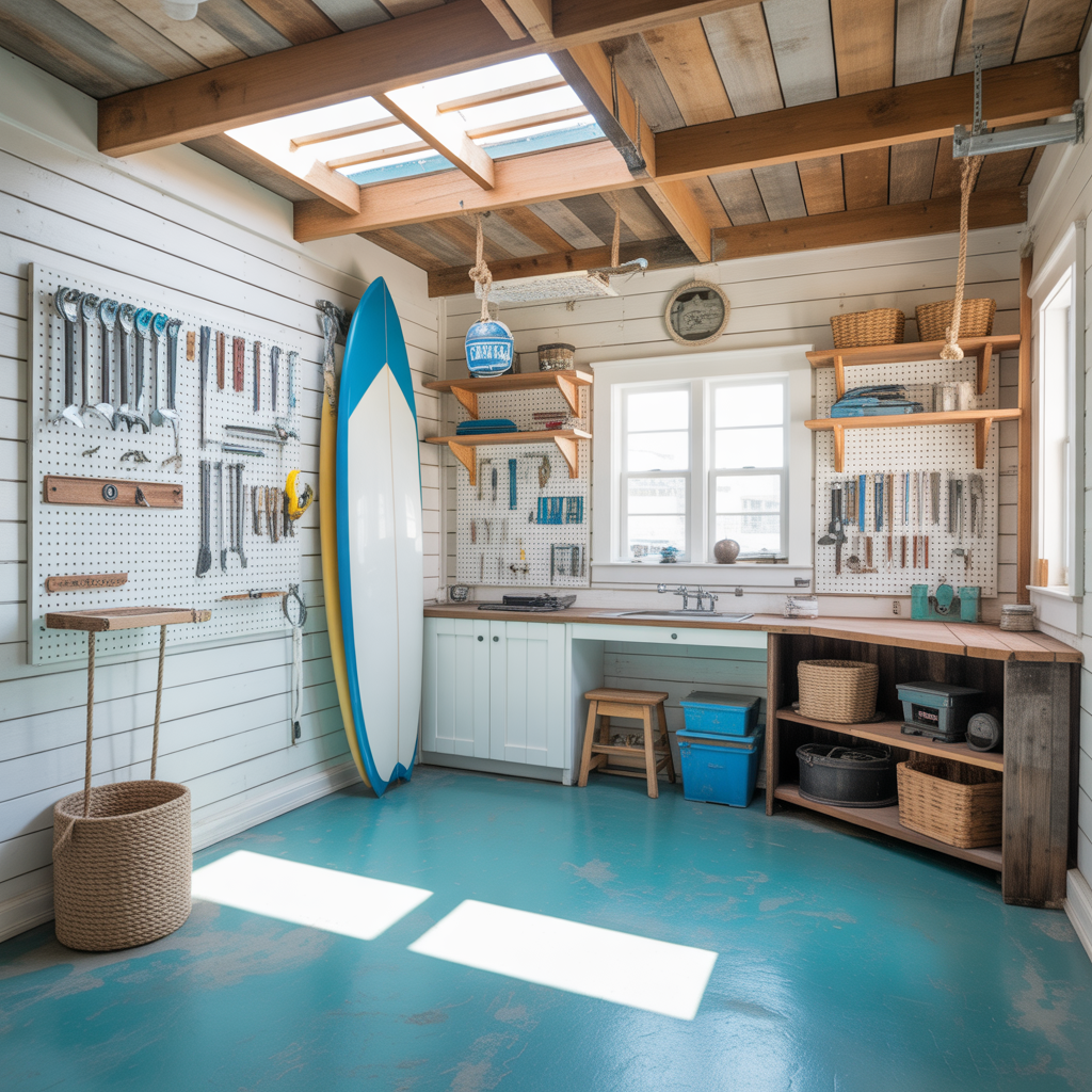 ideas for beach house garage
