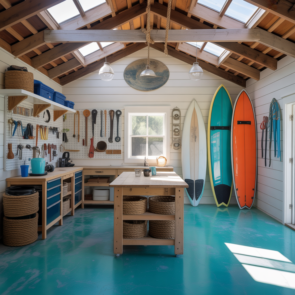 ideas for beach house garage
