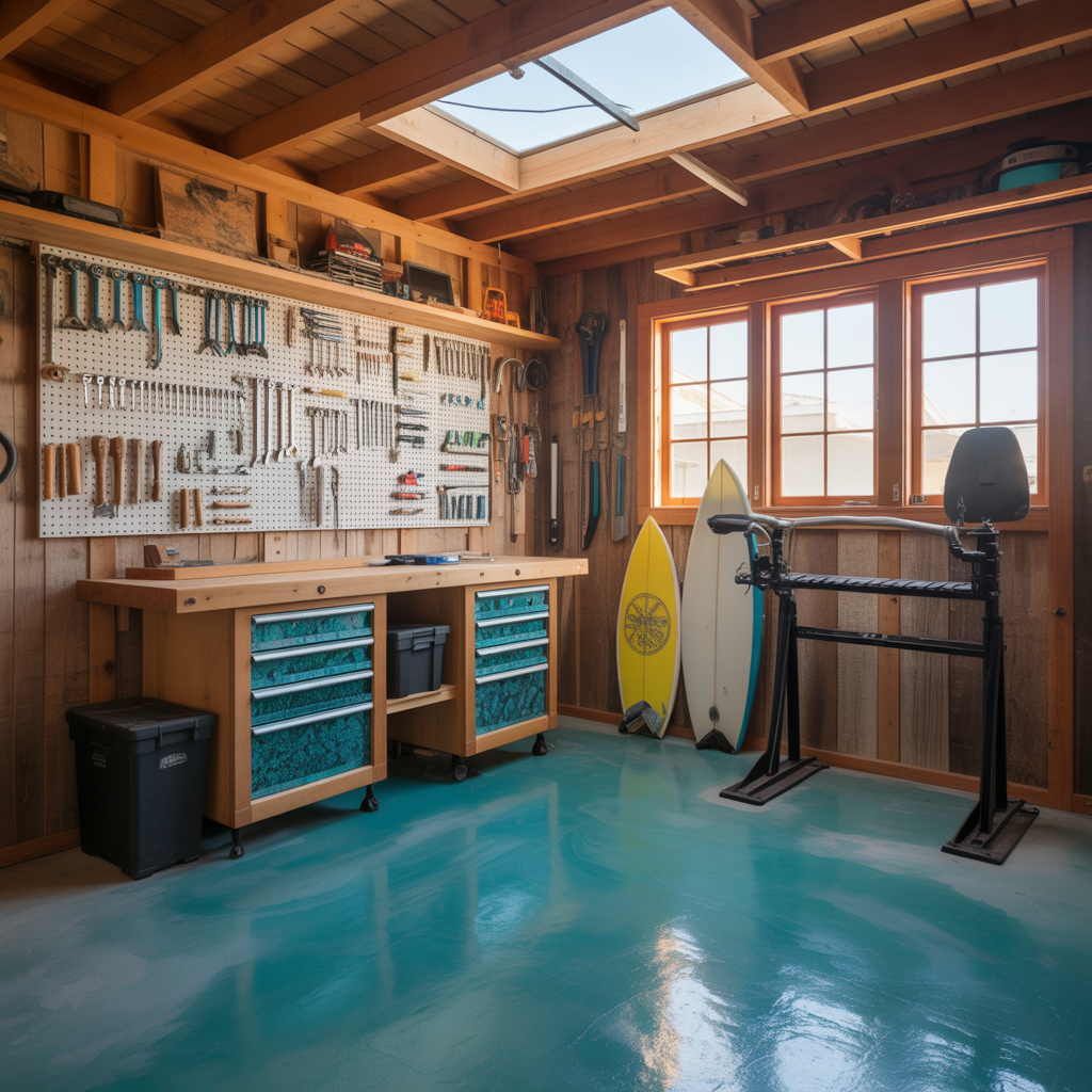 ideas for beach house garage