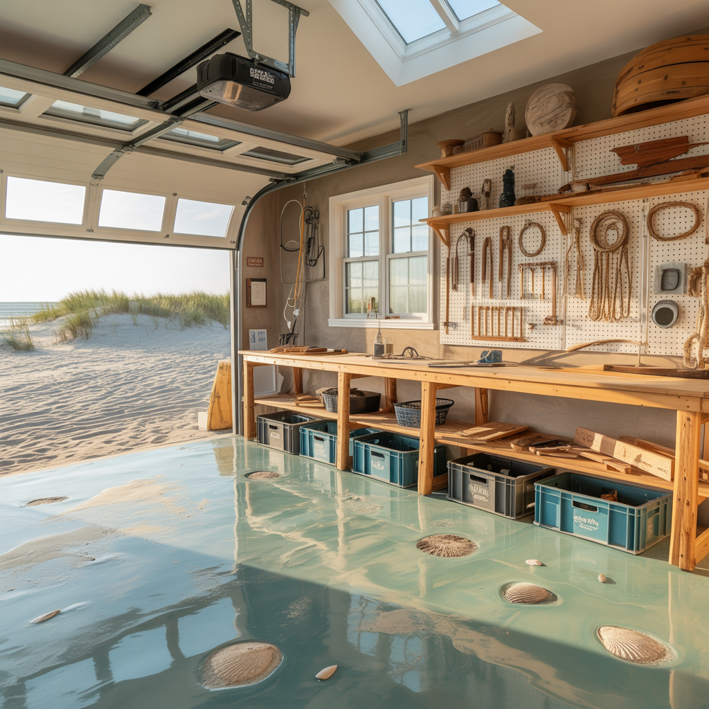 ideas for beach house garage