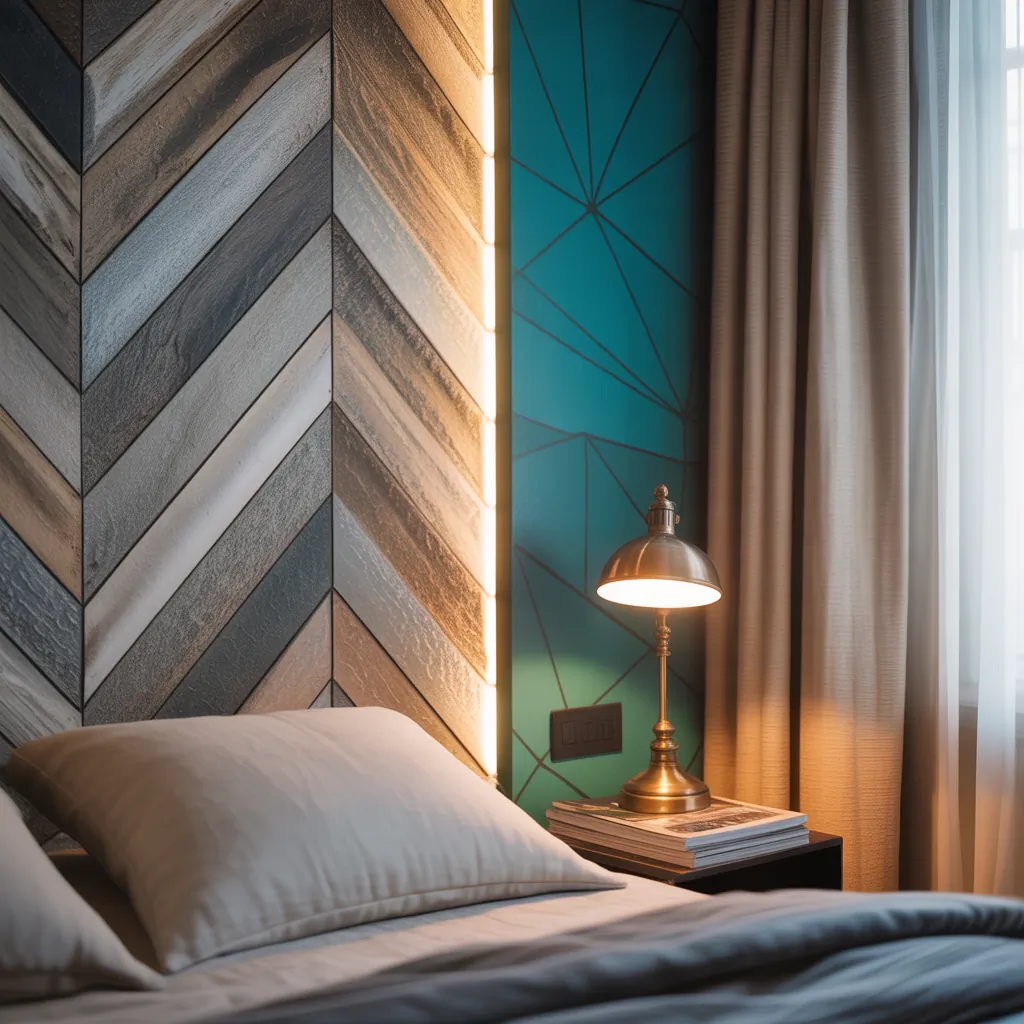 ideas for bedroom accent wall