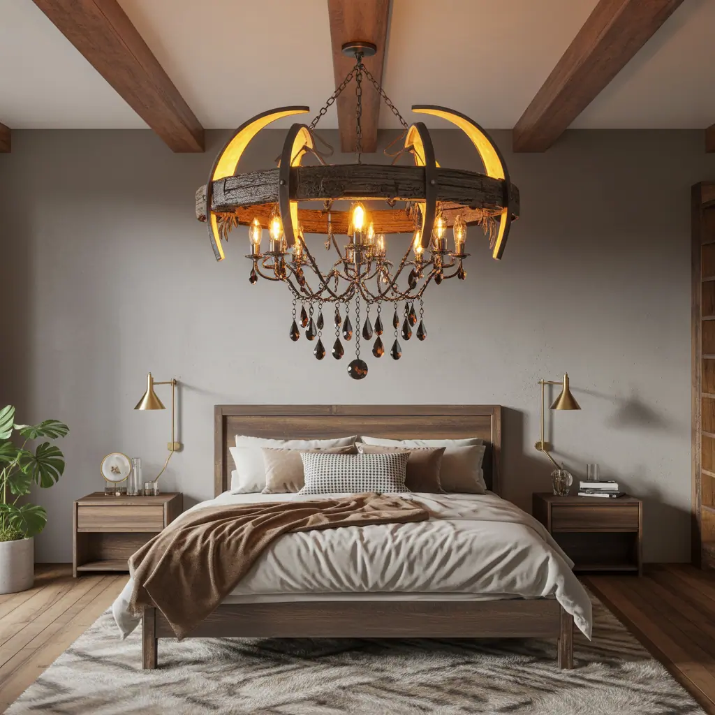 ideas for bedroom chandeliers