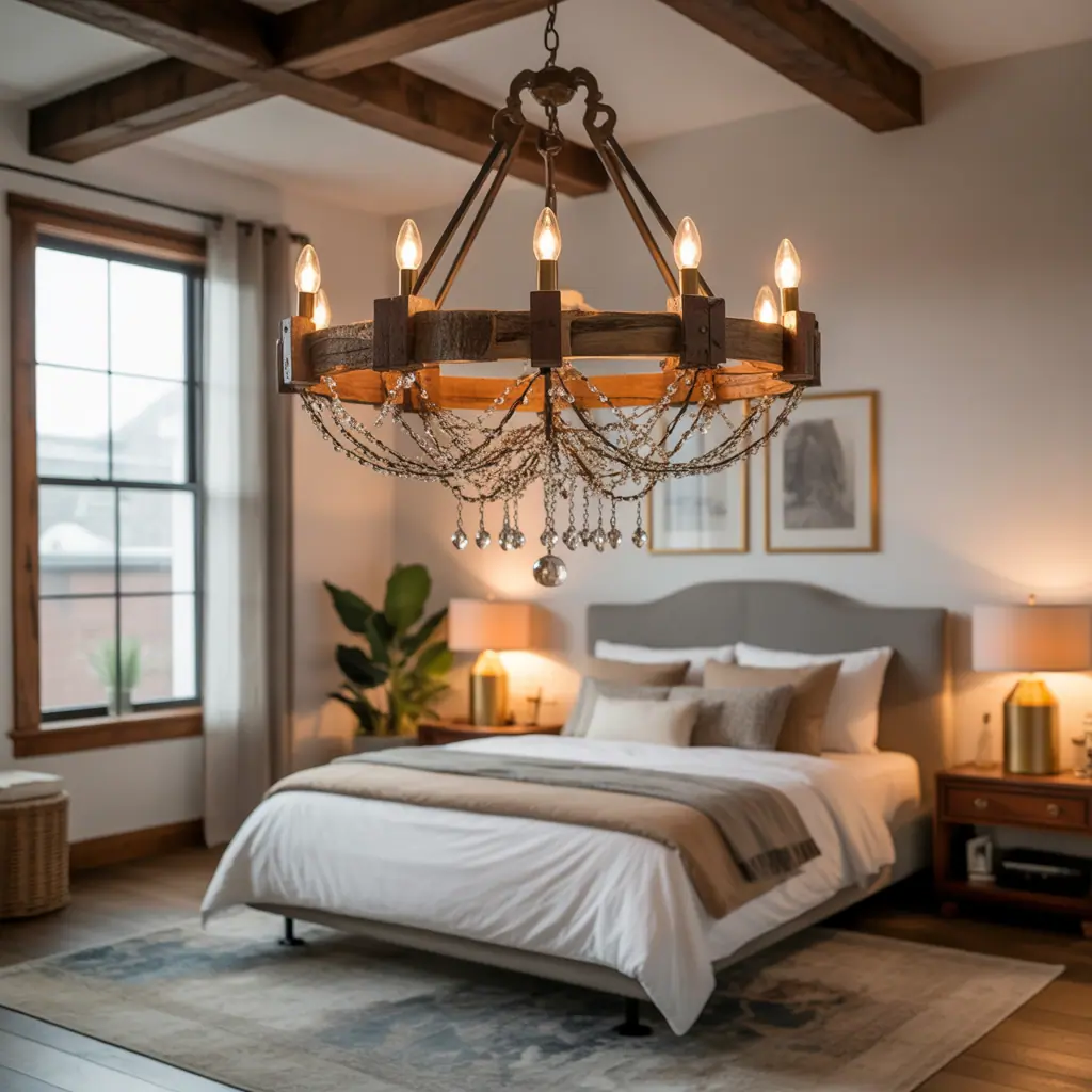 ideas for bedroom chandeliers