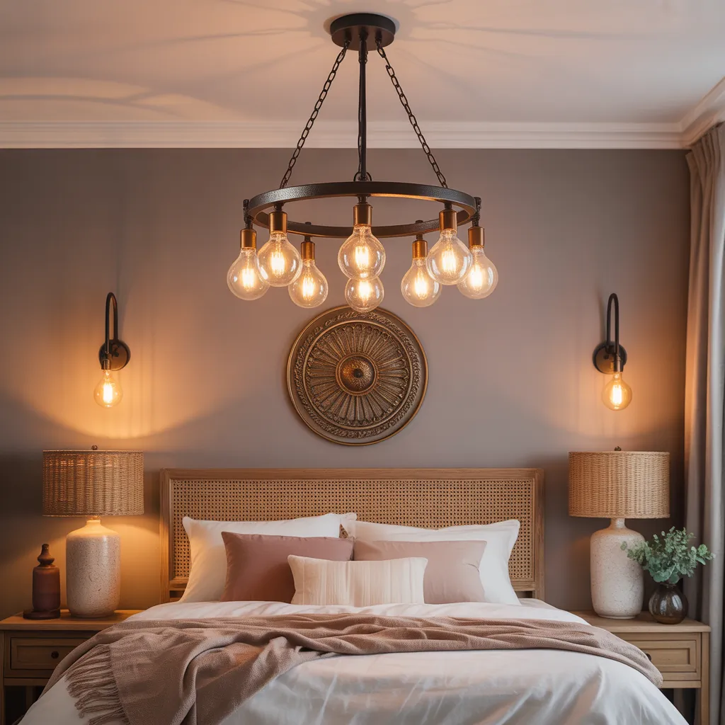 ideas for bedroom chandeliers