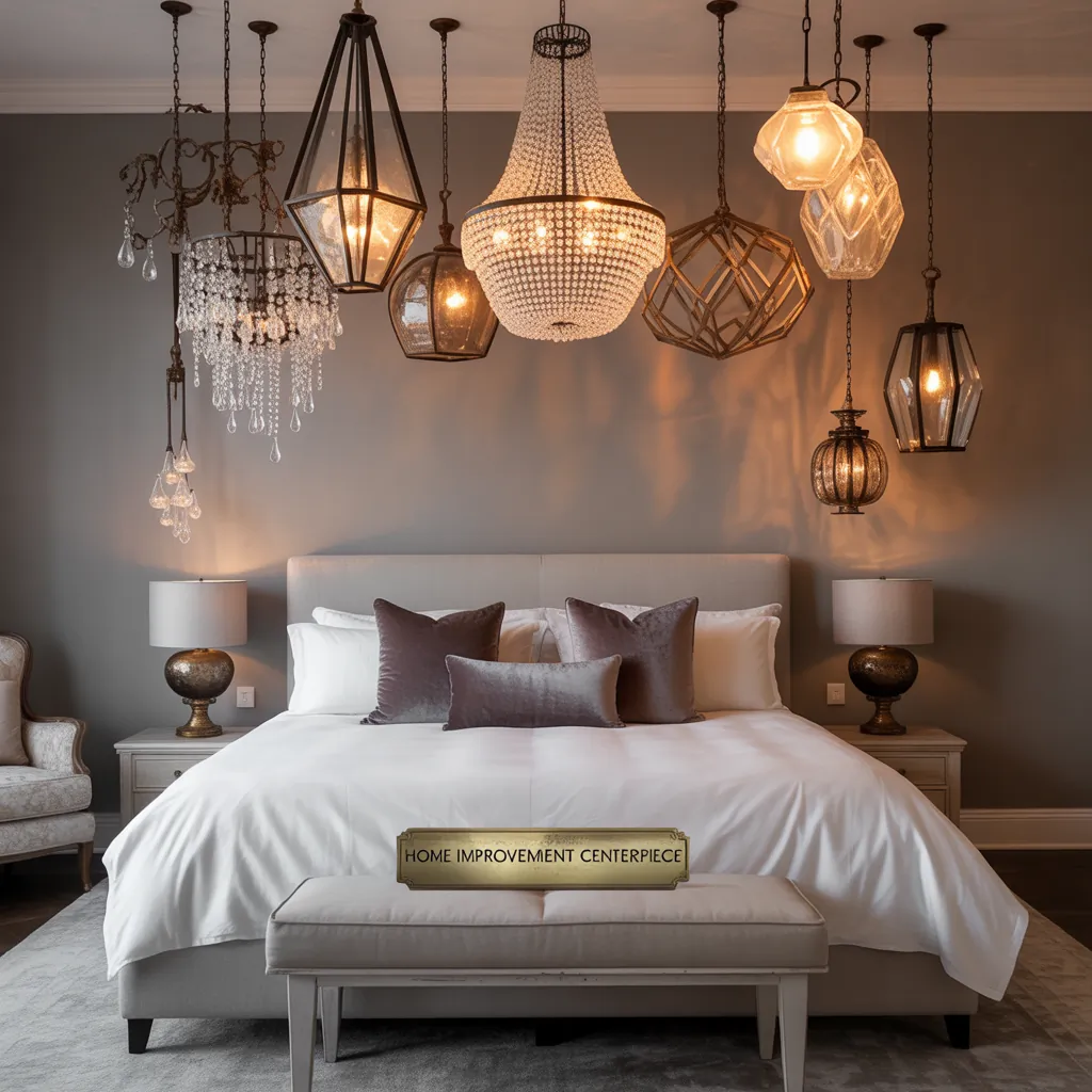 ideas for bedroom chandeliers