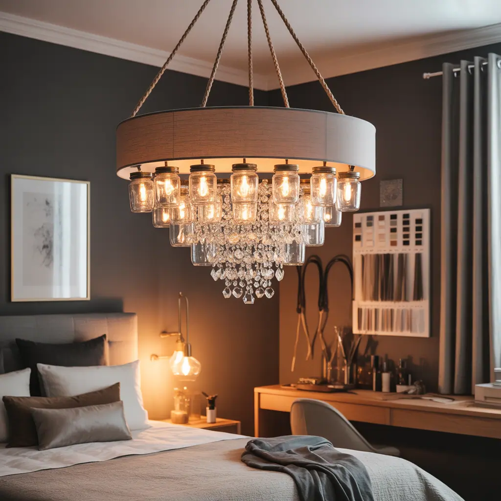 ideas for bedroom chandeliers