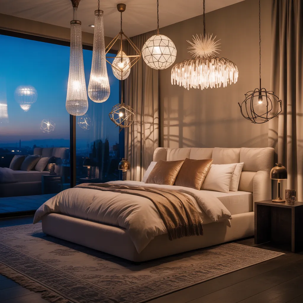 ideas for bedroom chandeliers