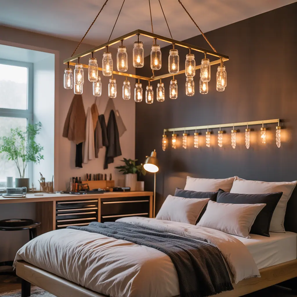ideas for bedroom chandeliers