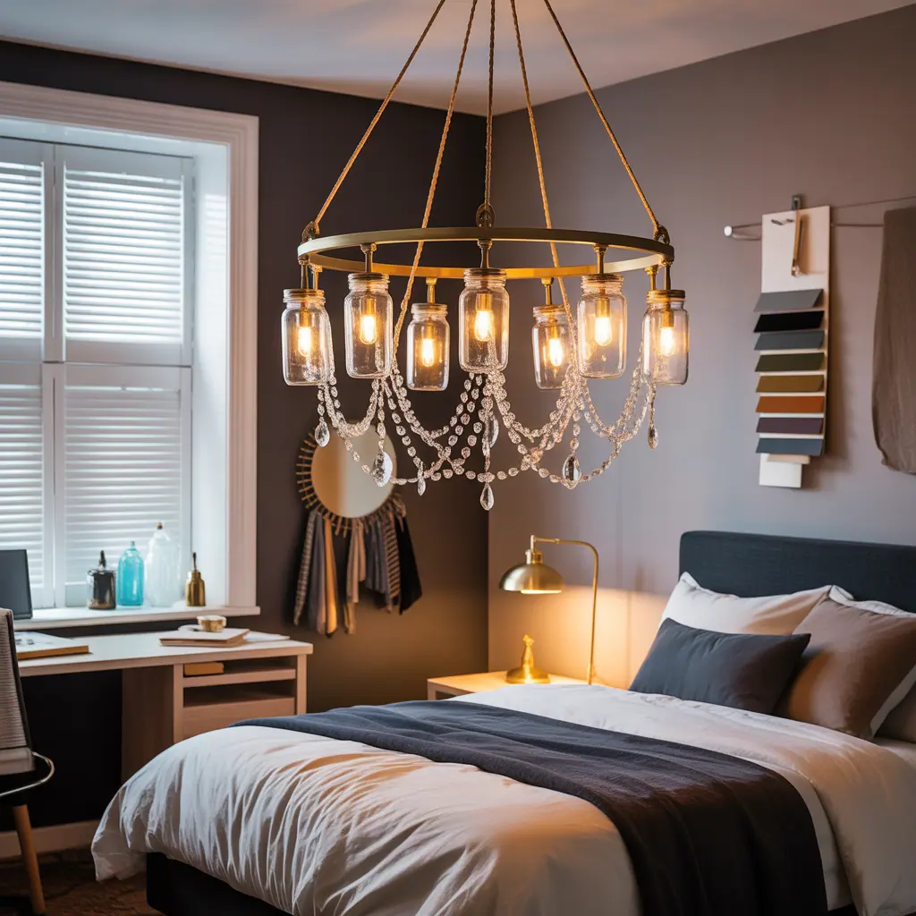 ideas for bedroom chandeliers