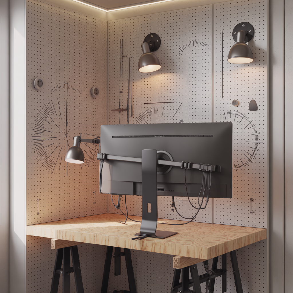 ideas for black and white gaming setup