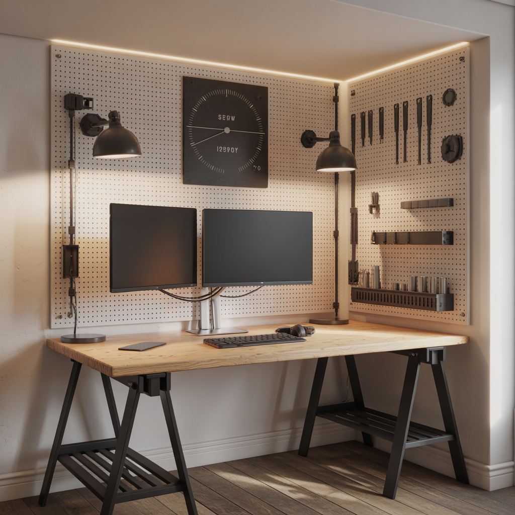 ideas for black and white gaming setup