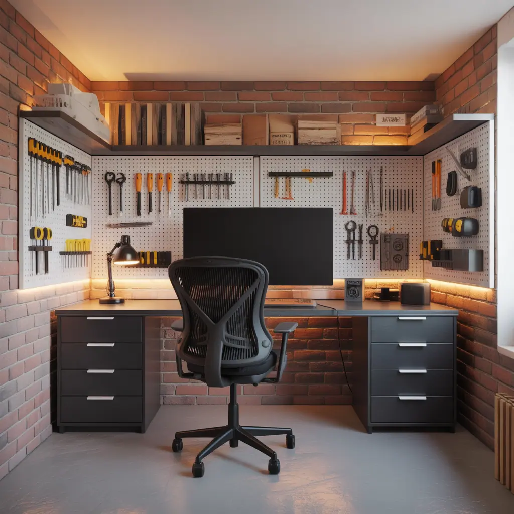 ideas for black and white gaming setup