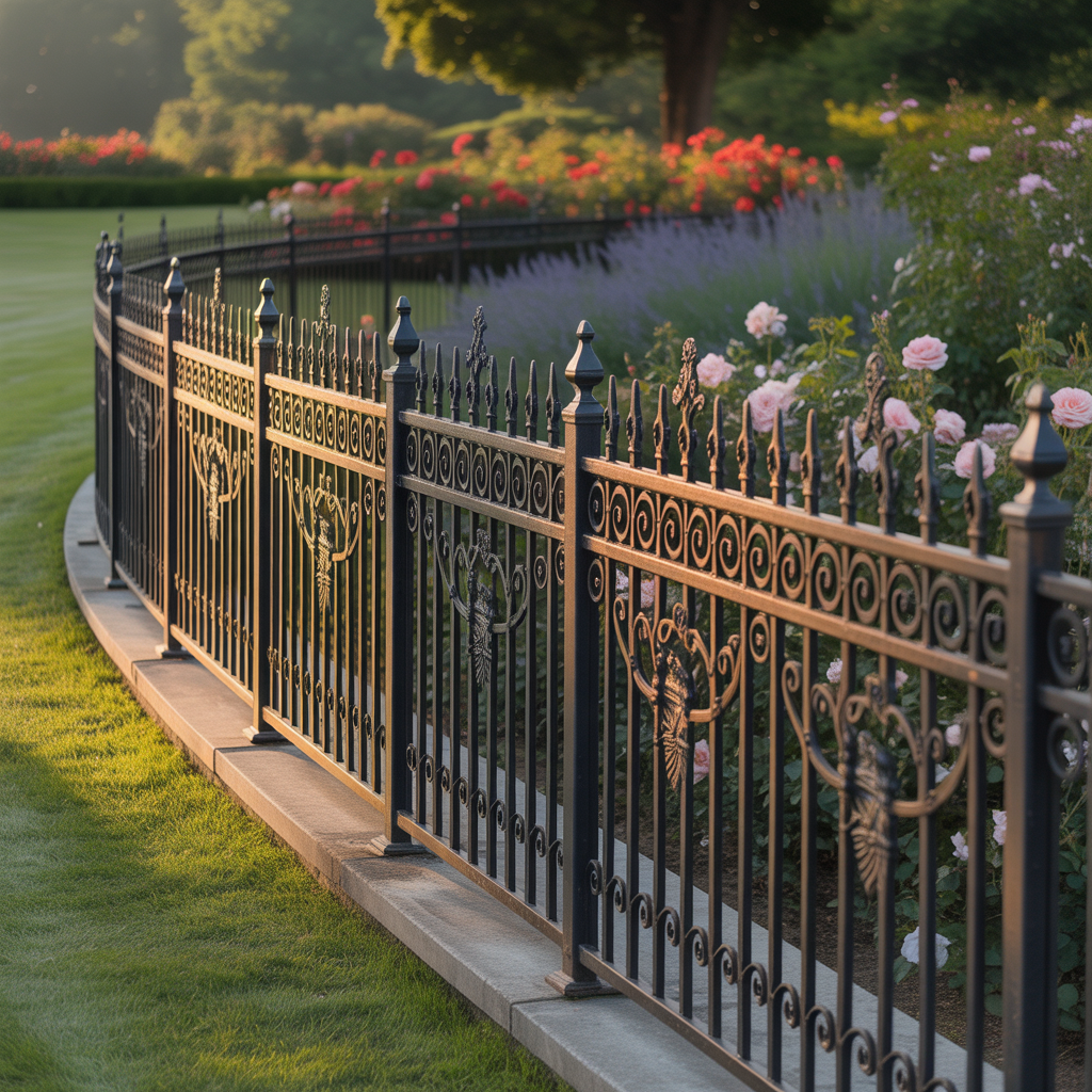 ideas for black fences