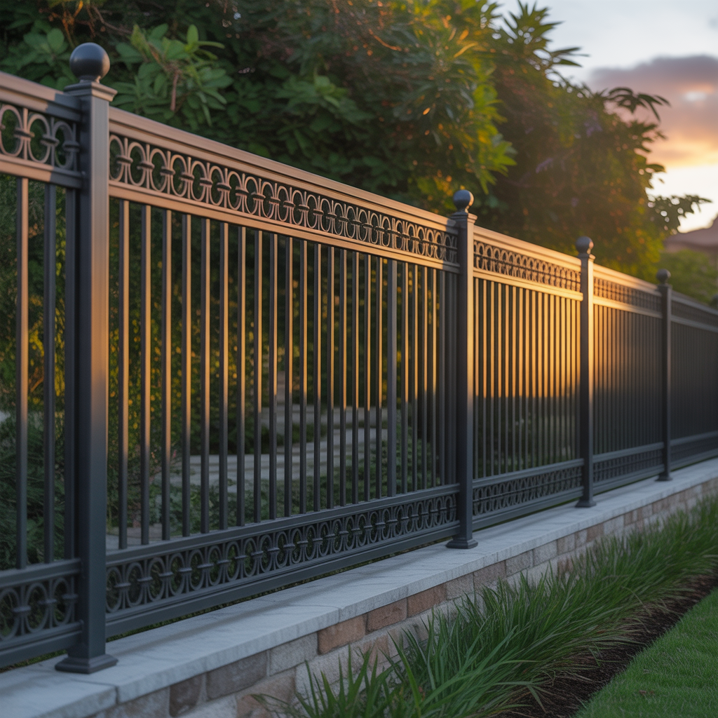 ideas for black fences