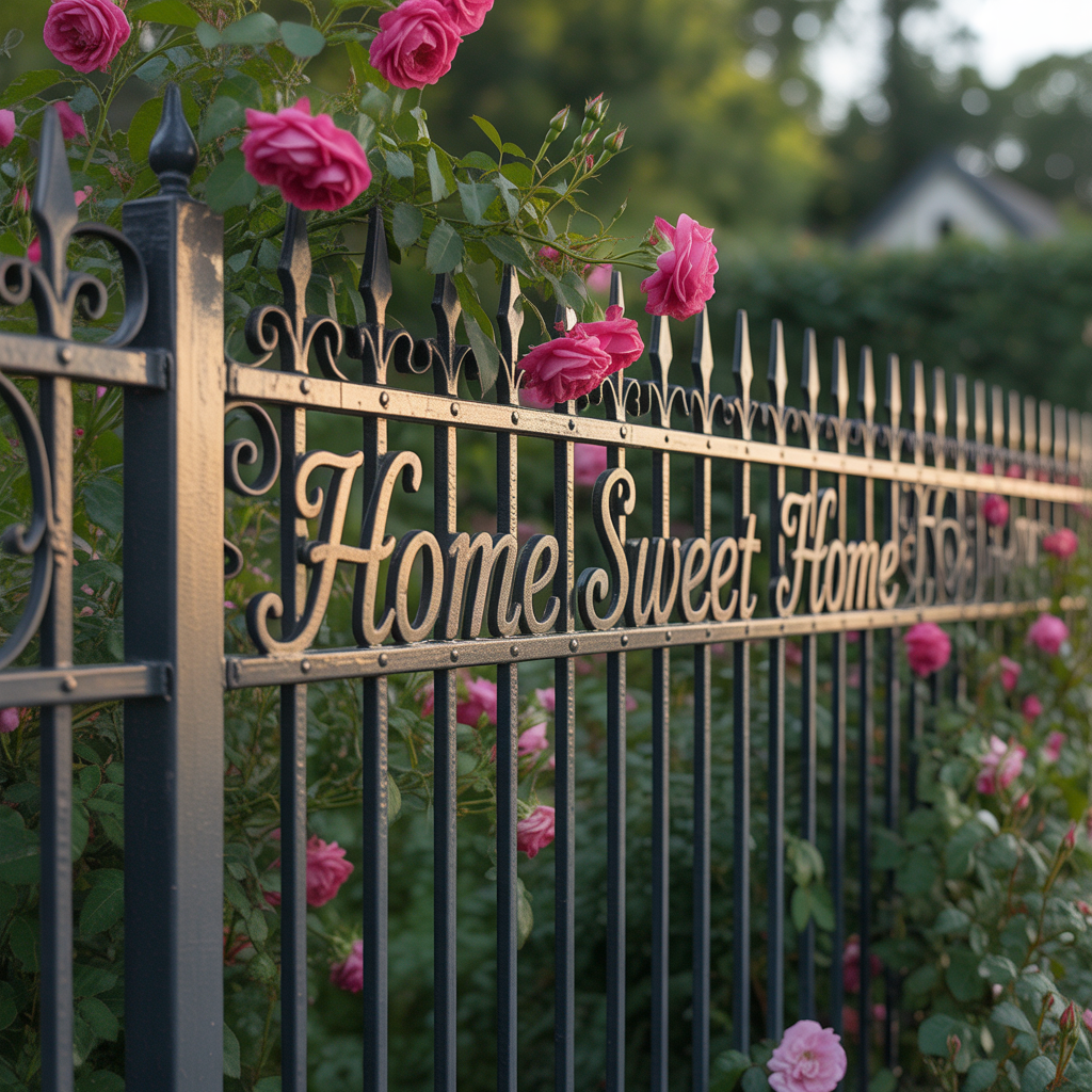 ideas for black fences