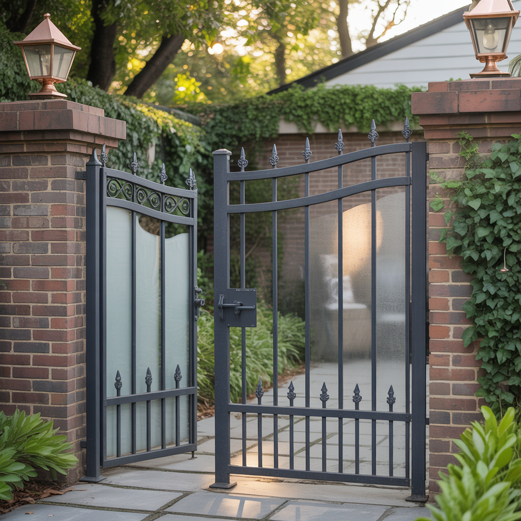 ideas for black fences