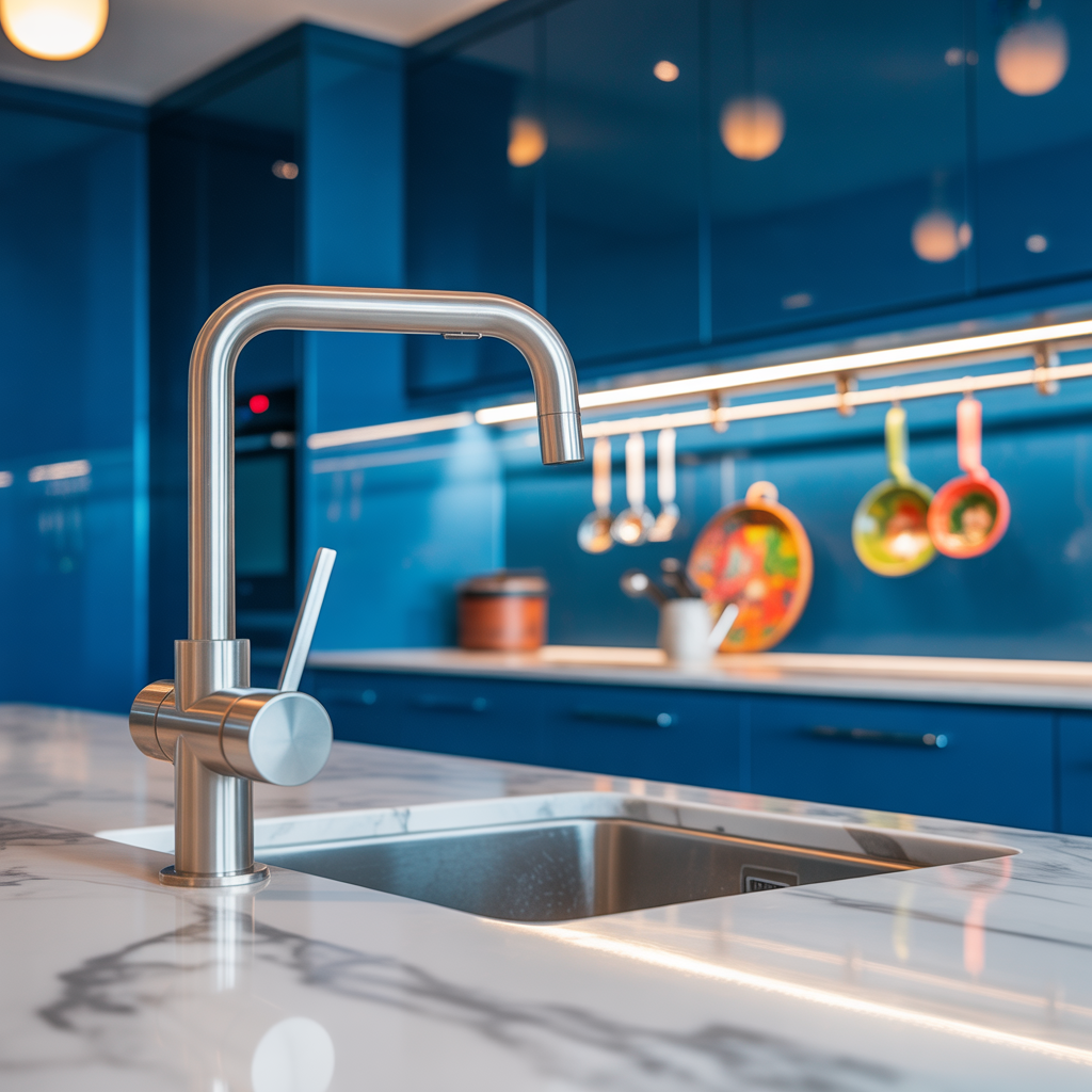 ideas for blue kitchen