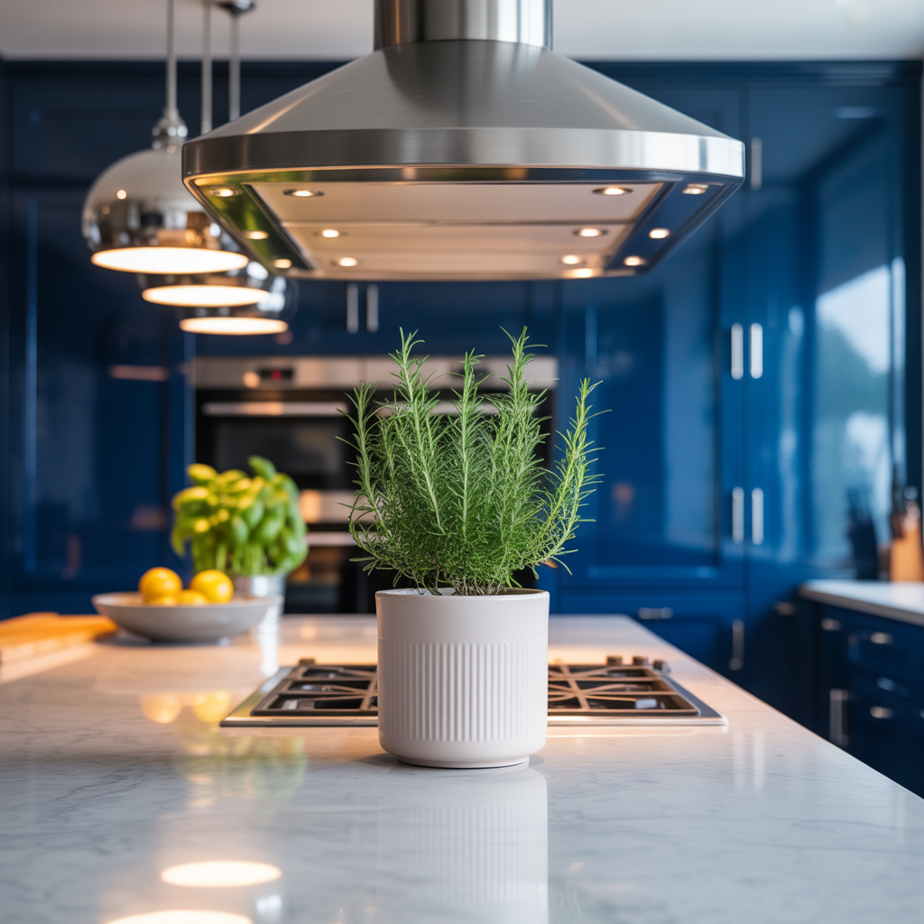 ideas for blue kitchen