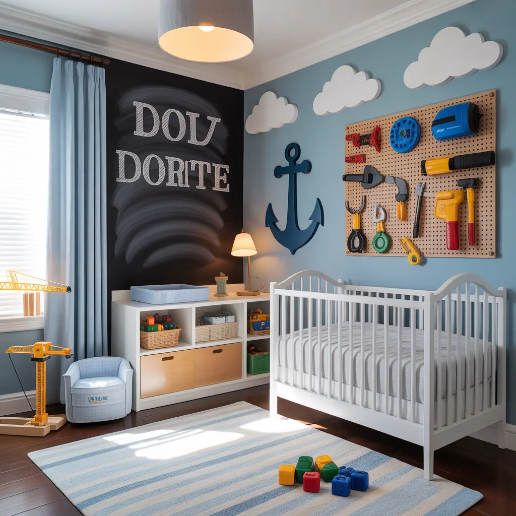 ideas for boy nursery