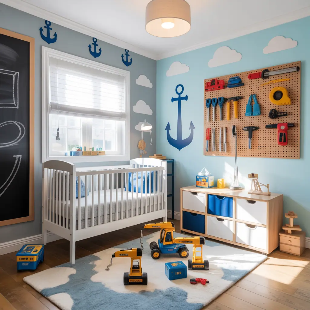 ideas for boy nursery