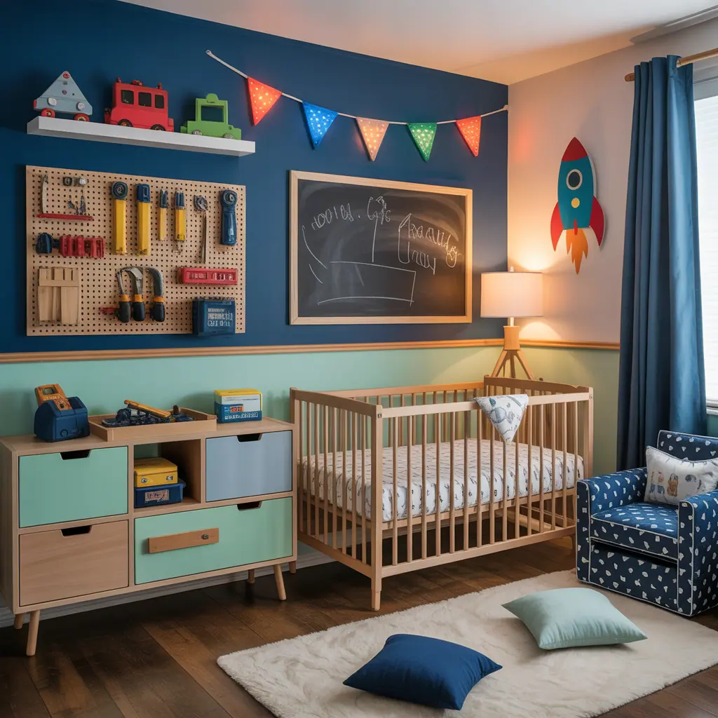 ideas for boy nursery